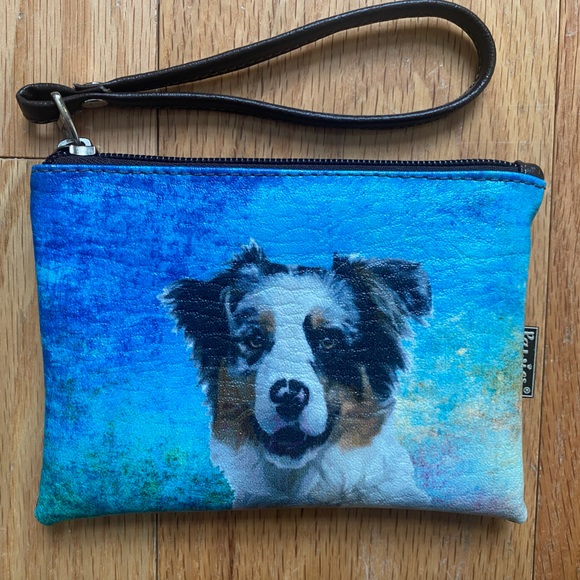 pawies Handbags - NWOT Australian Shepherd dog wristlet